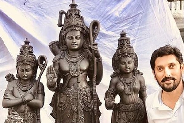 Ram Lalla Idol Created By Arun Yogiraj To Be Installed In Ayodhya Temple
