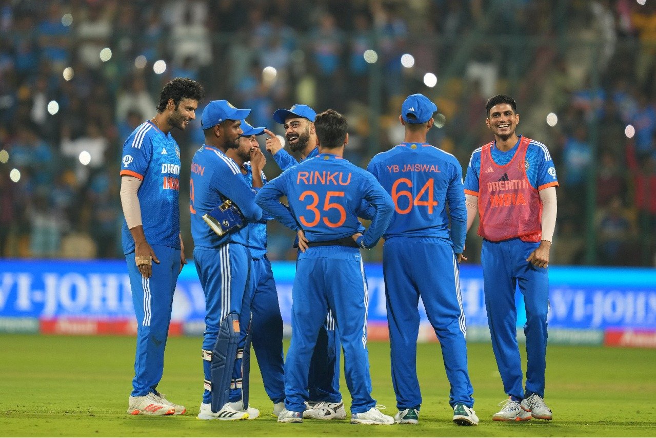 Team India victorious in double super over match against Afghanistan