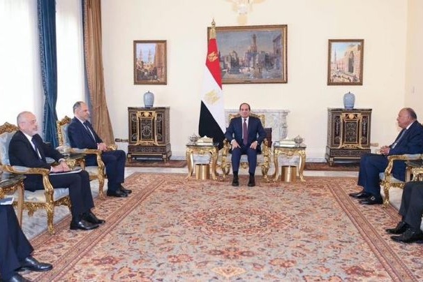 Egypt's President warns against military escalation in Middle East