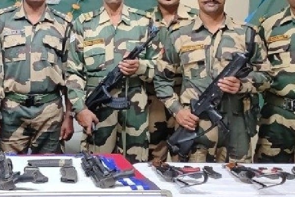 BSF seizes AK-47 rifle, two magazines near India-Pak border