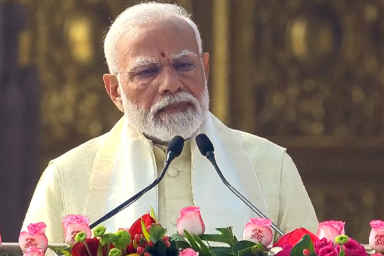 Modi speech at Ayodhya Ram Mandir