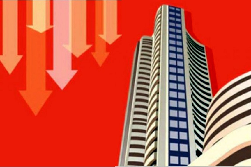 Sensex down 1,000 points on huge selloff