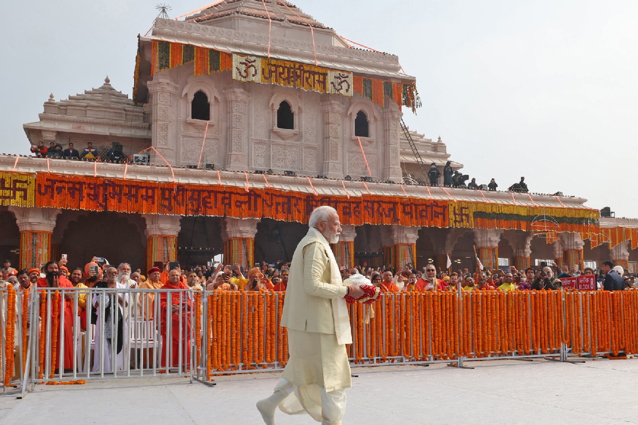 Ram temple will continue to inspire us to create new paradigms of development: PM Modi to Prez