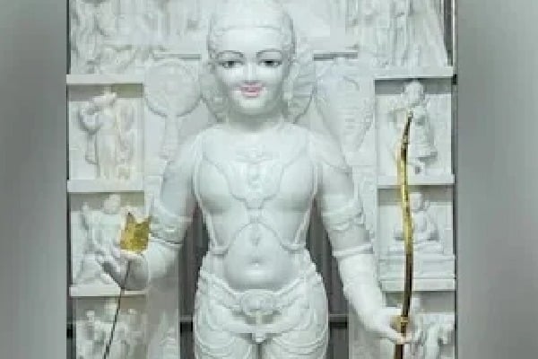 Ram Lalla Idol That Lost Out Rajasthan Sculptors White Marble Version