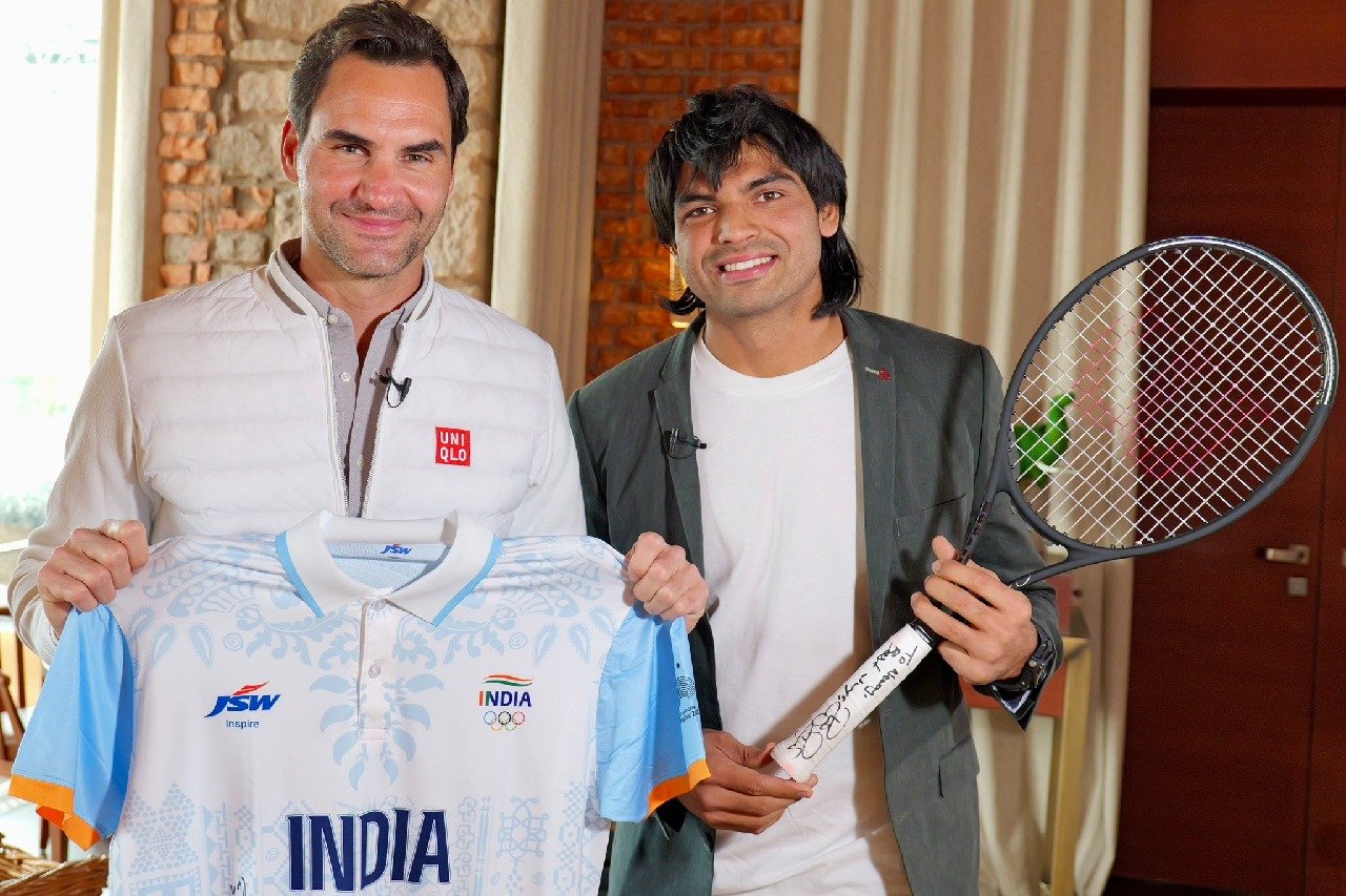 Neeraj Chopra meets Roger Federer, says: ‘It’s a dream come true for me’