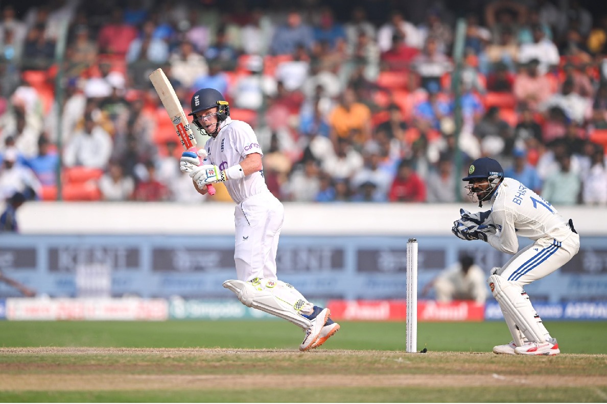 England gets lead against Team India in Hyderabad test