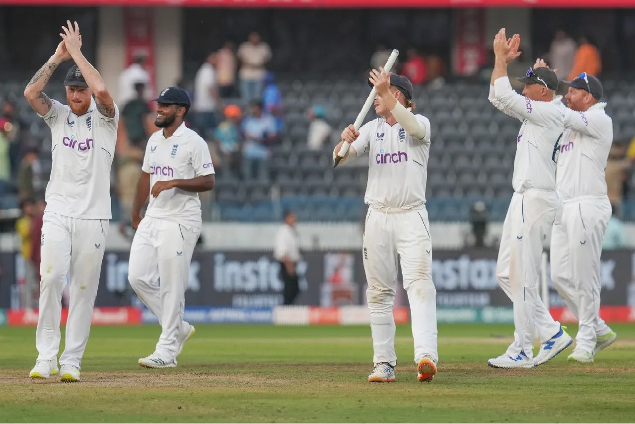 1st Test: Hartley’s seven-wicket haul, Pope’s 196 gives England a famous 28-run win over India