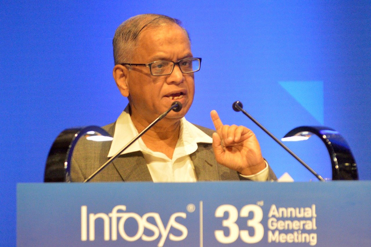 No Plans to come into the politics says Infosys Narayana Murthy