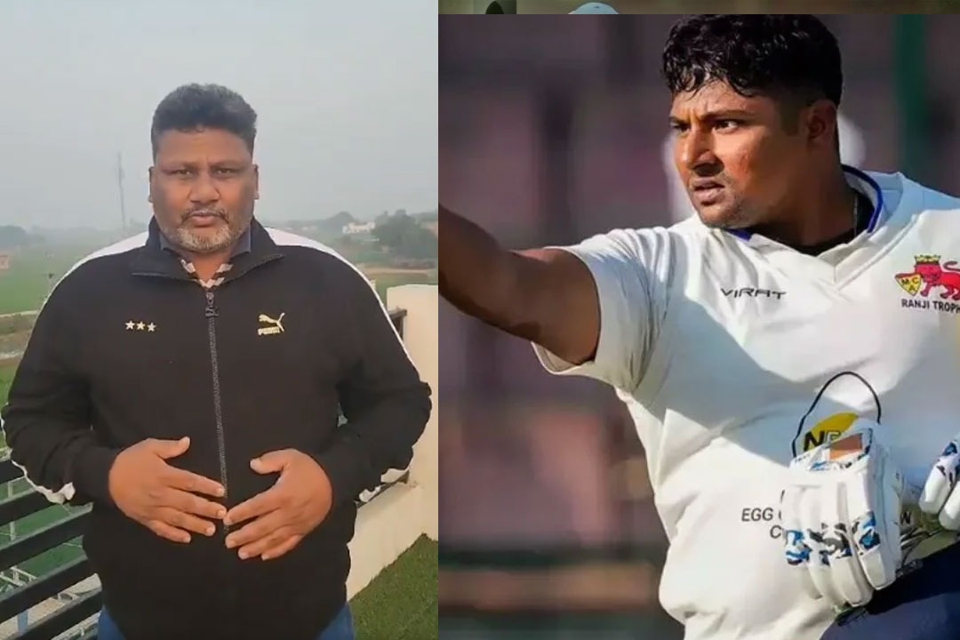 Sarfaraz Khan father Naushad got emotional after son got place in Team India