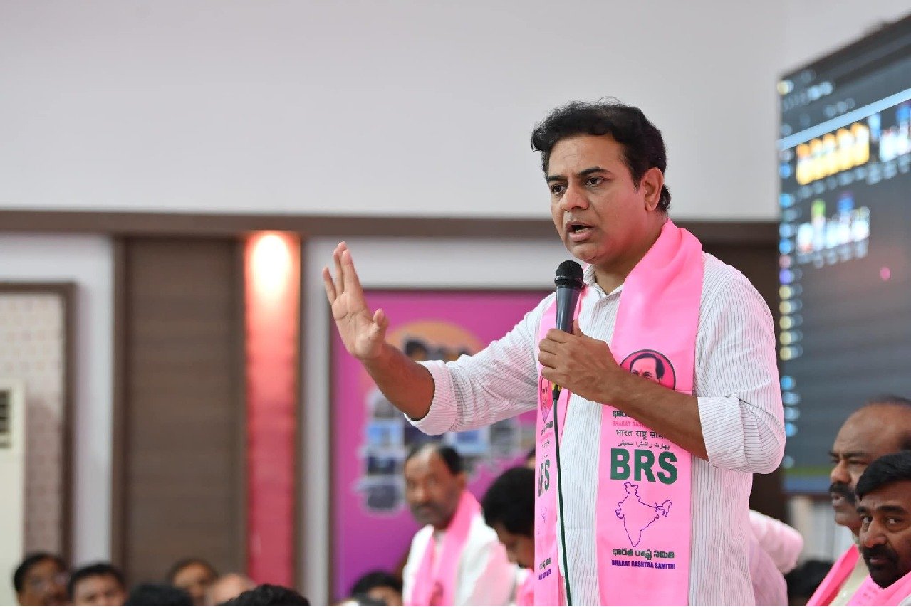 KTR says retirment only for sarpanch post not for service