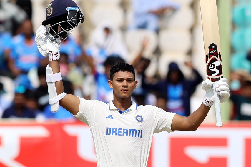 2nd Test: Jaiswal’s century drives India to 225/3 at Tea
