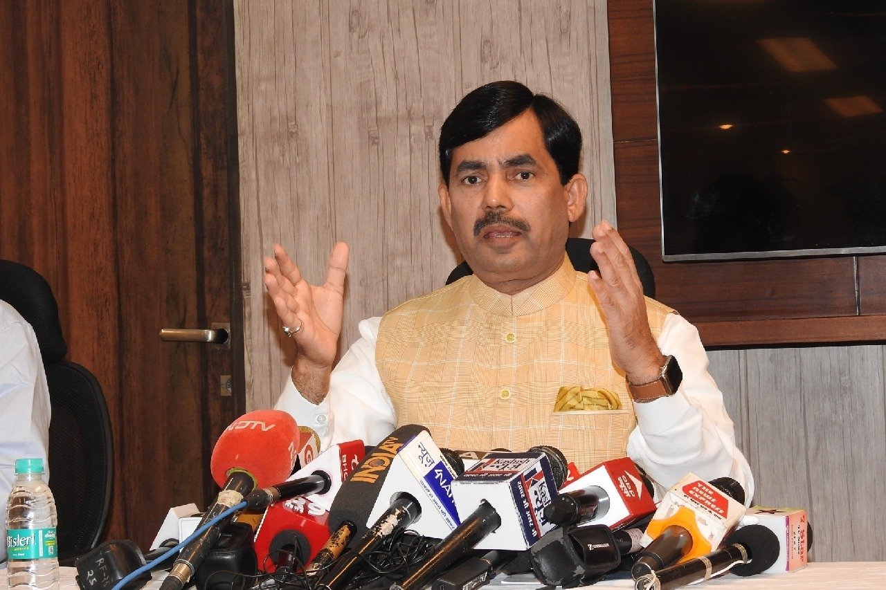 Shahnawaz Hussain criticises Owaisi for 'provoking' people