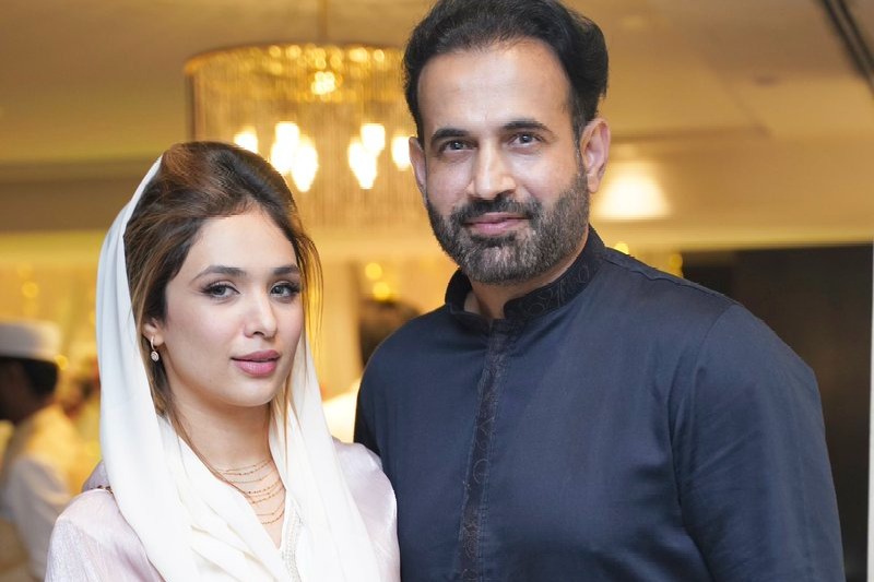 Irphan Pathan shares wife pic after eight years of their marriage