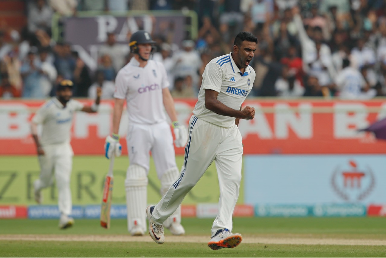 Team India off spinner Ravichandran Ashwin sets new record by 96 wickets against England team