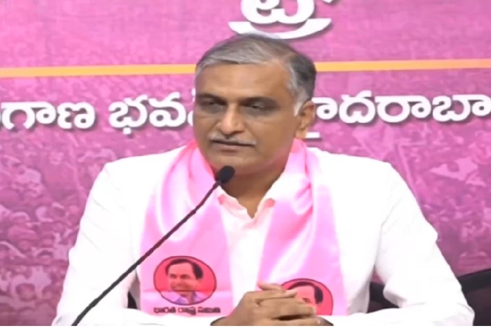 Harish Rao fires at Revanth Reddy for his comments on kcr