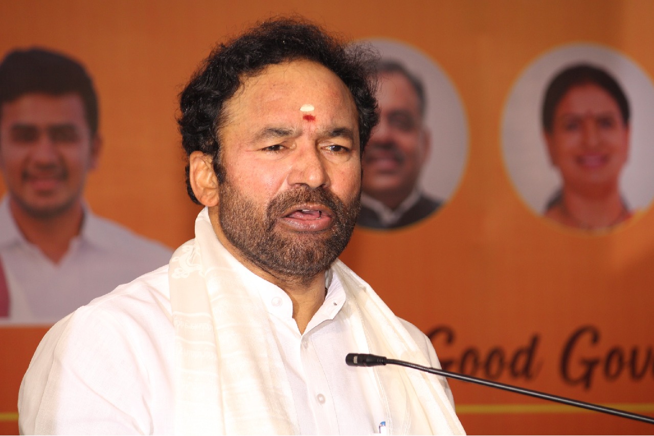 Revanth Govt is trying to get loans says Kishan Reddy