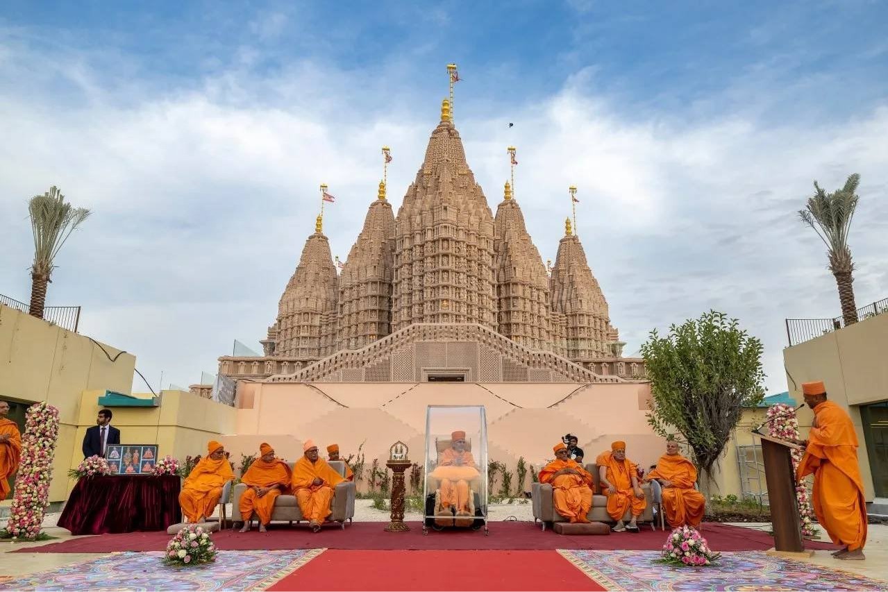 Modi will inaugurate first Hindu Temple in UAE on Feb 14