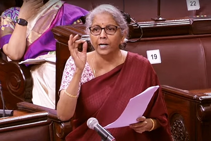 Nirmala Sitharaman submits white paper in Parliament