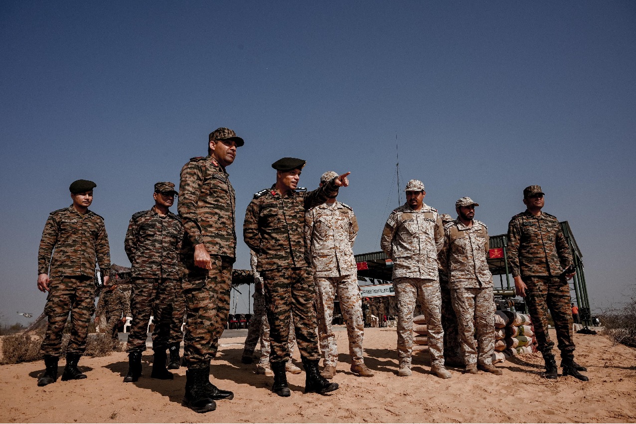 Indian-Saudi joint military exercise successfully held at Mahajan Field Firing Ranges
