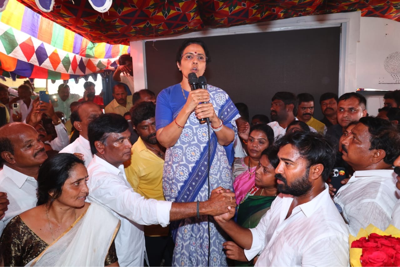 Nara Bhuvaneswari said they indebted to TDP workers forever 