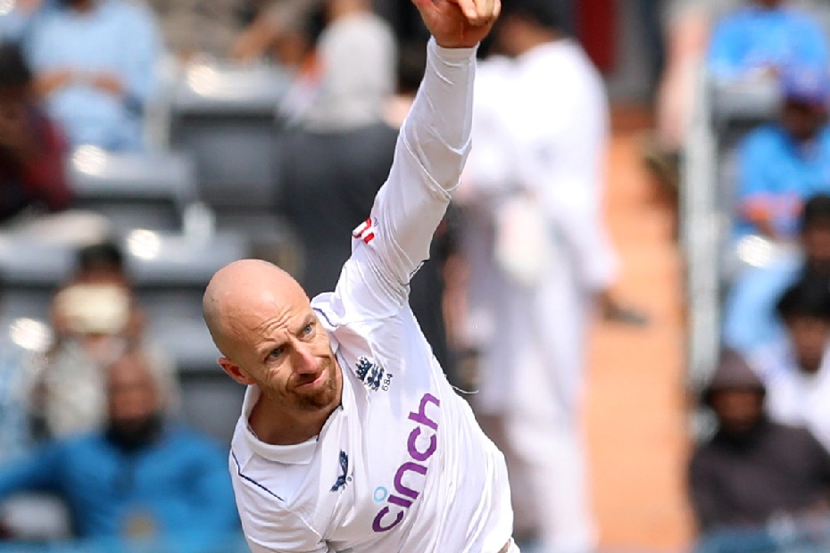 Jack Leach ruled out of England’s Test series against India with knee injury