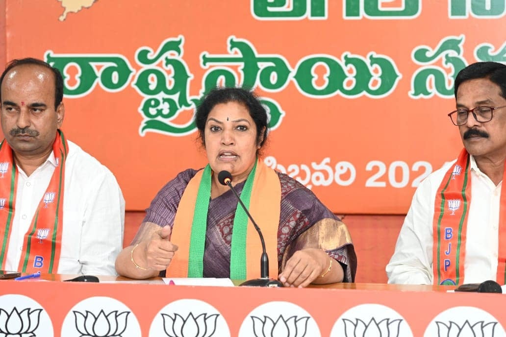 Purandeswari alleges there is conspiracy behind YSRCP Why Not 175 slogan