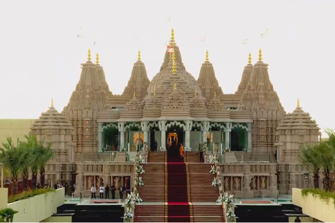 PM Modi attends inauguration of first Hindu Temple in Gulf nations 