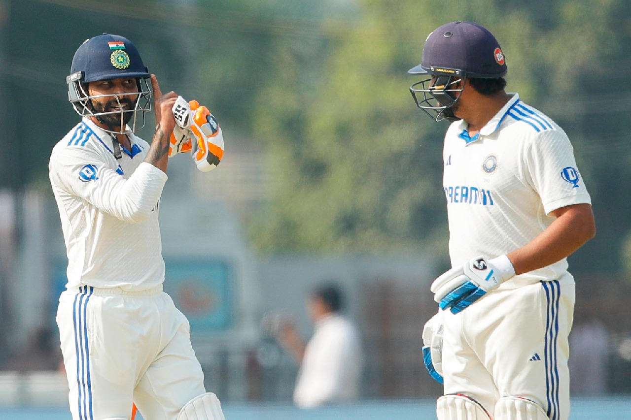 3rd Test: Rohit, Jadeja centuries; Sarfaraz’s 62 lead India’s fightback after early trouble