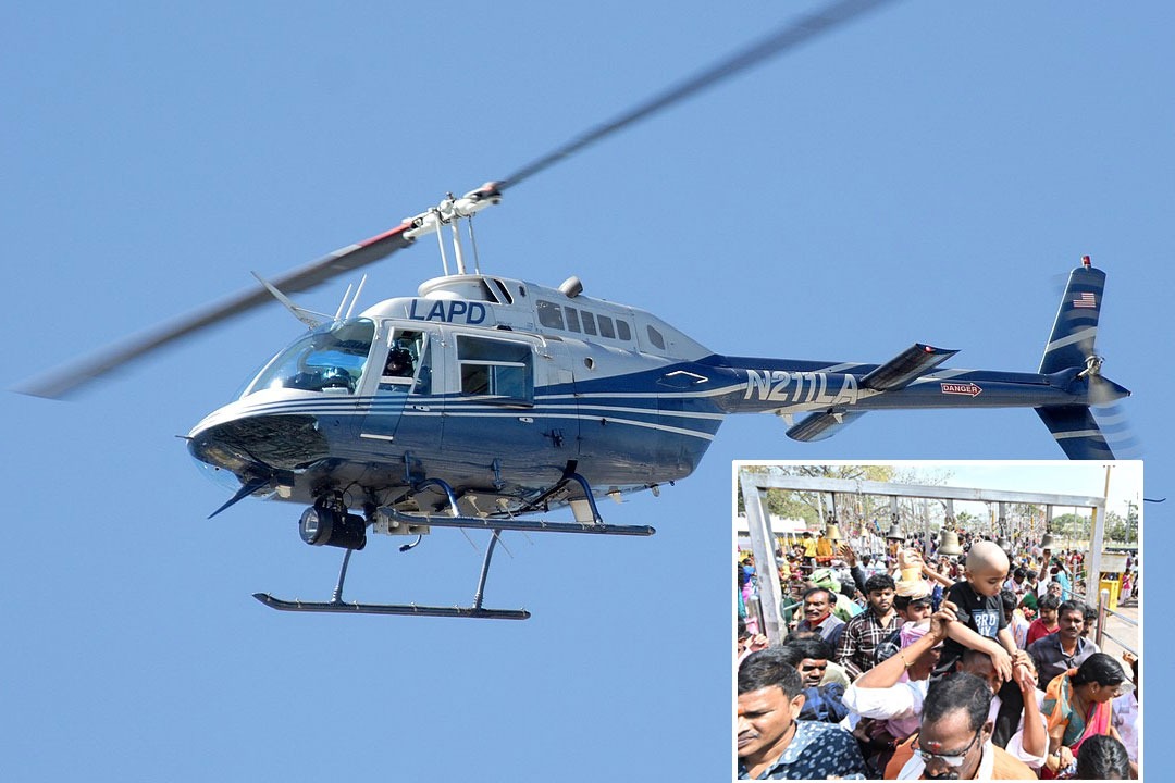 Helicopter Ride for Medaram Jatara From Hanumkonda