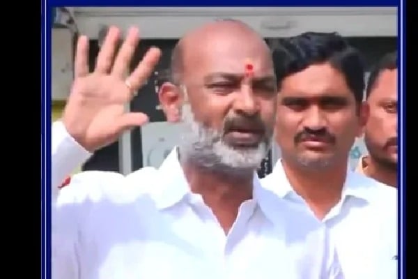Bandi Sanjay says brs mlas touch with bjp