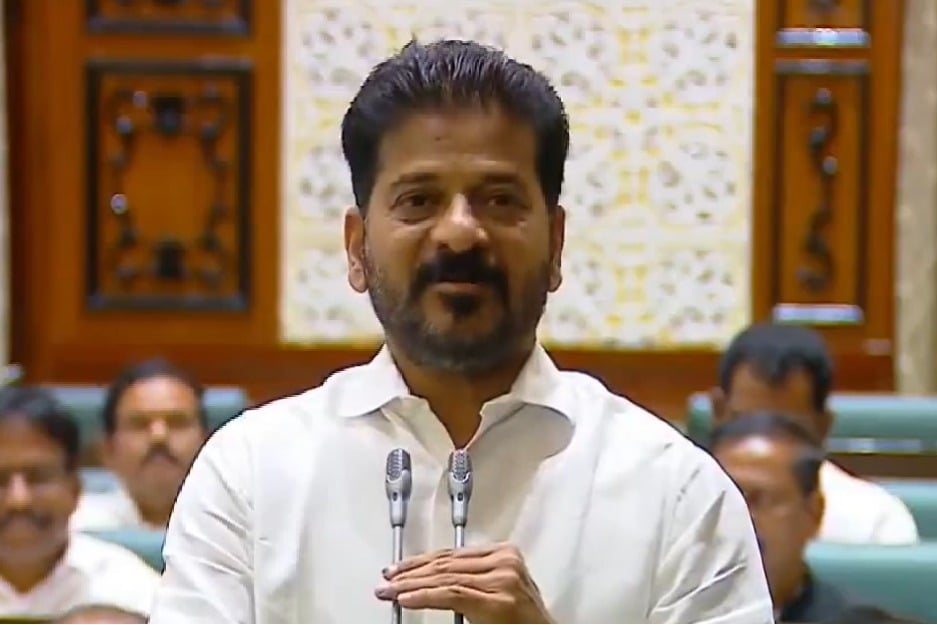 Revanth Reddy asks for brs apology over irrigation projects