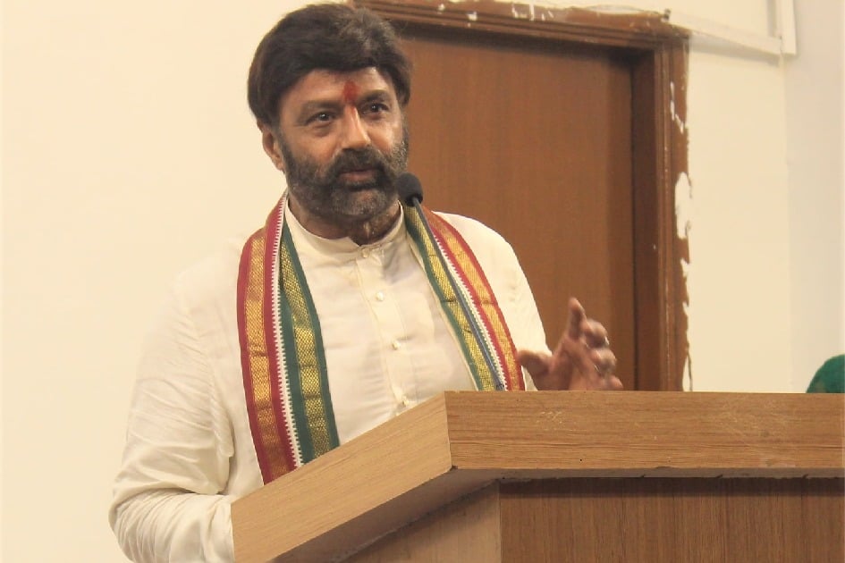 Balakrishna reacts to attack on Andhra Jyothy photo journalist 