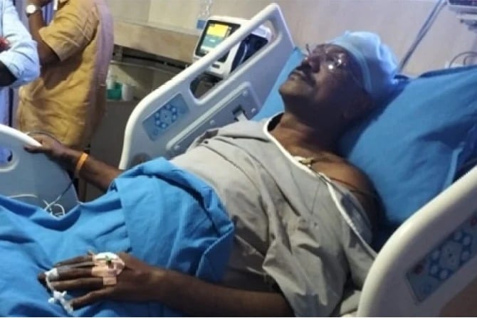 Murder attempt on Telugu Raithu president Marreddy Srinivasa Reddy