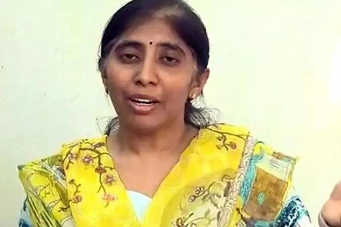 Dr Suneetha and her husband met Kadapa SP