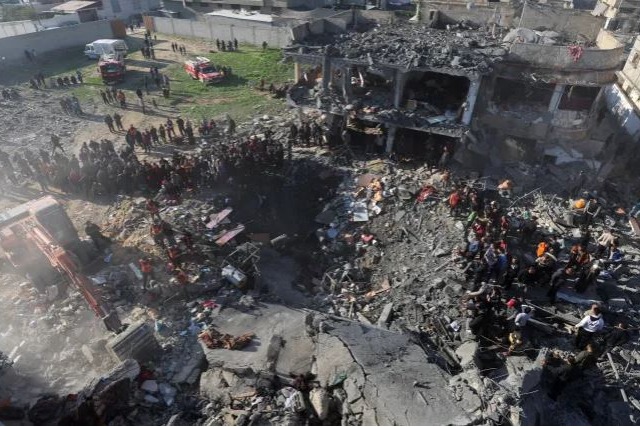 40 killed, 100 injured in Israeli bombings on central Gaza: Hamas