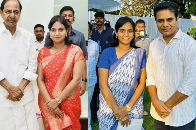 KCR and KTR Mourn the Untimely Loss of BRS MLA Lasya Nandita