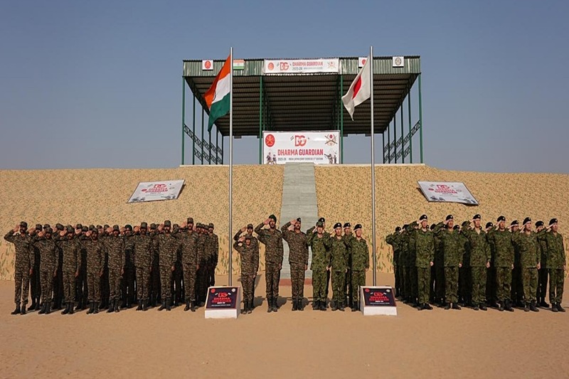 India-Japan joint military exercise begins in Rajasthan