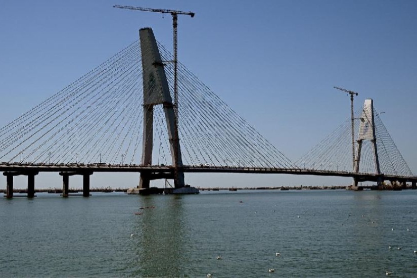 PM Modi Inaugurates Sudarshan Setu Indias Longest Cable Stayed Bridge