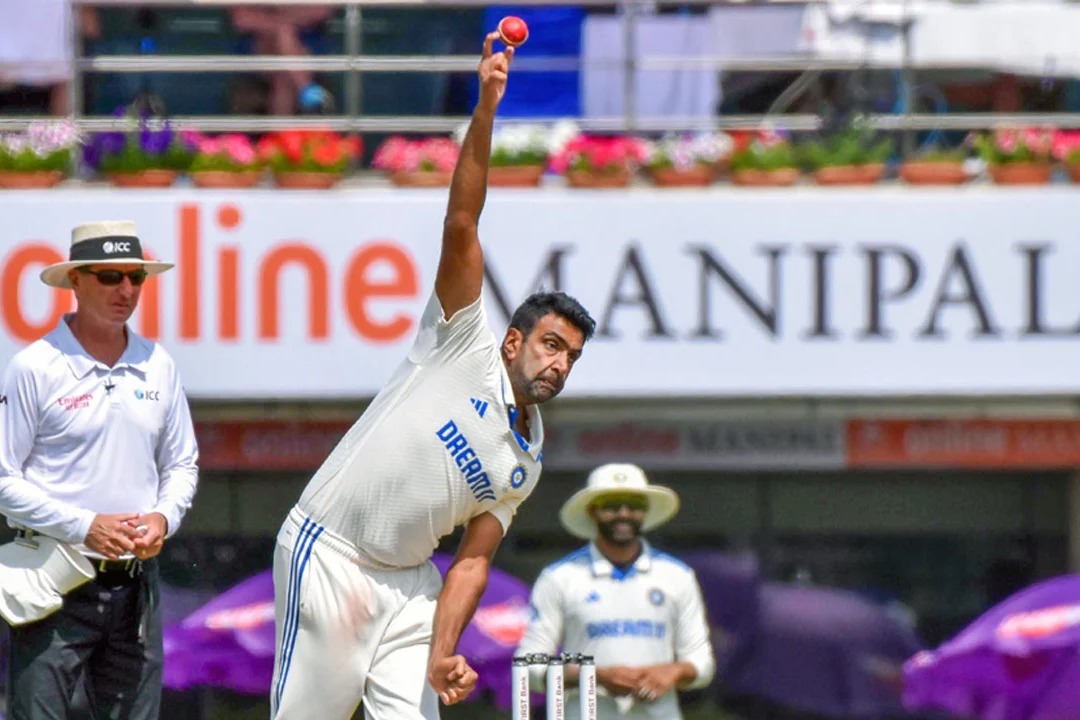Team India spinner Ravichandran Ashwin Completes 100 Wickets against England