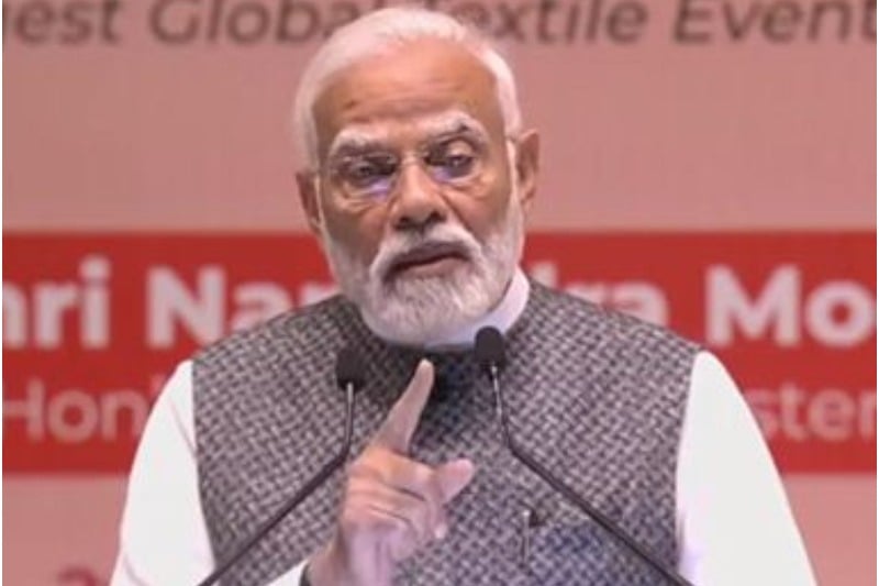PM Modi flags off India’s biggest global textile event with 5F mantra