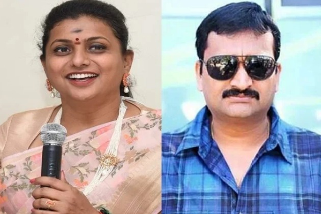 Bandla Ganesh's fiery comments on Roja and KTR