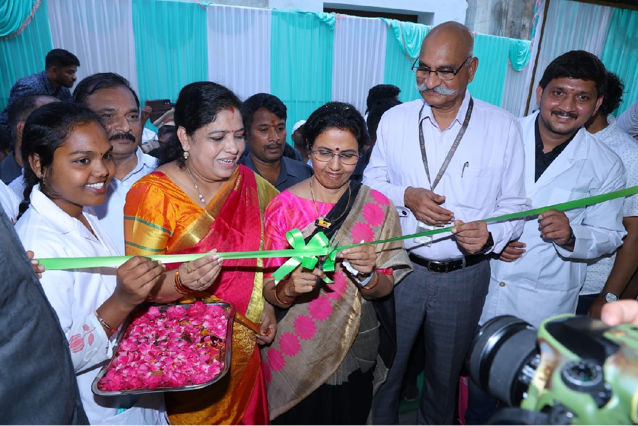 Nara Bhuvaneswari inaugurates NTR Sanjeevani Health Clinic in Salur