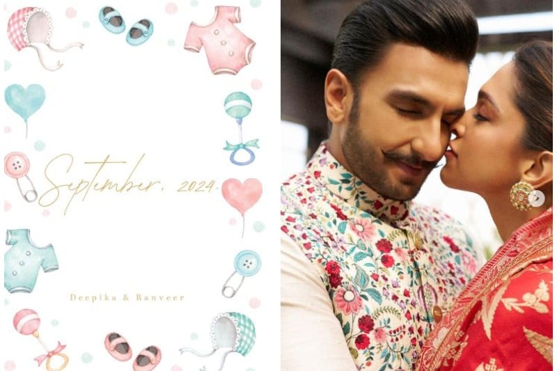 Deepika, Ranveer announce date of first child's arrival: It's going to be September