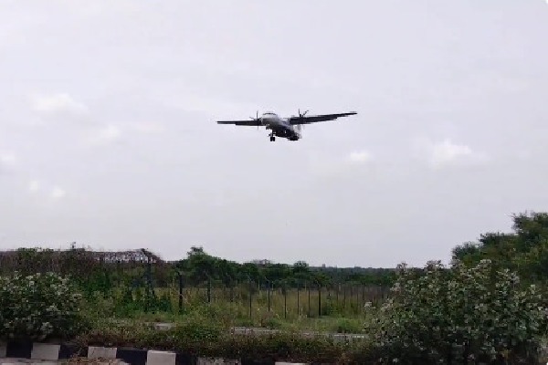 IAF Training Plane makes emergency landing in Begumpet airport