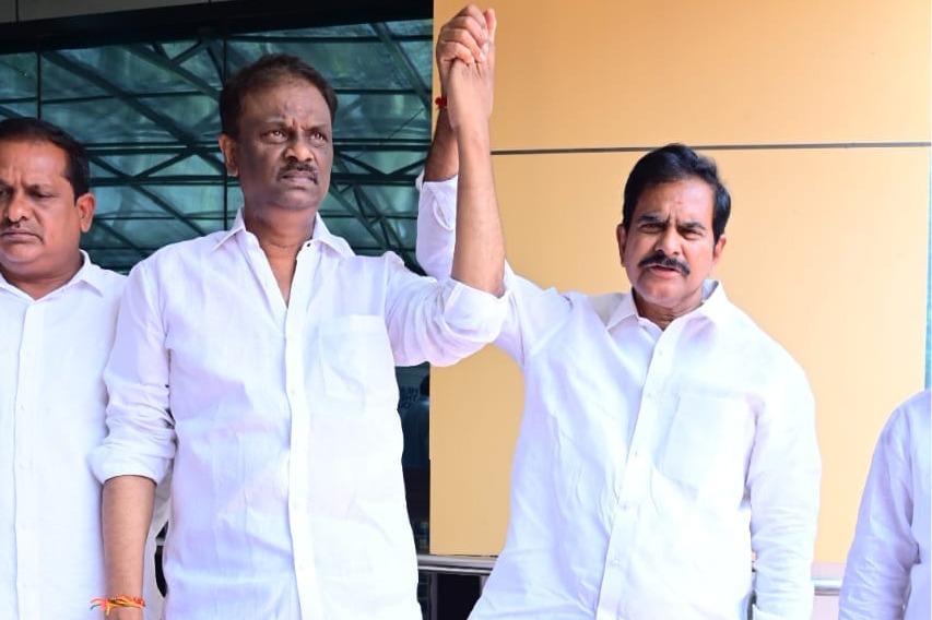 Devineni Uma and Bommasani Subbarai join hands for TDP victory