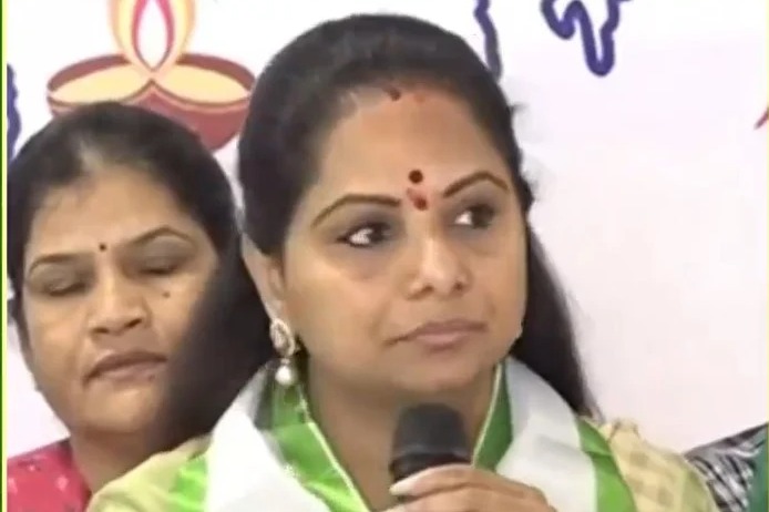 Kavitha fires at CM Revanth Reddy for calling big brother
