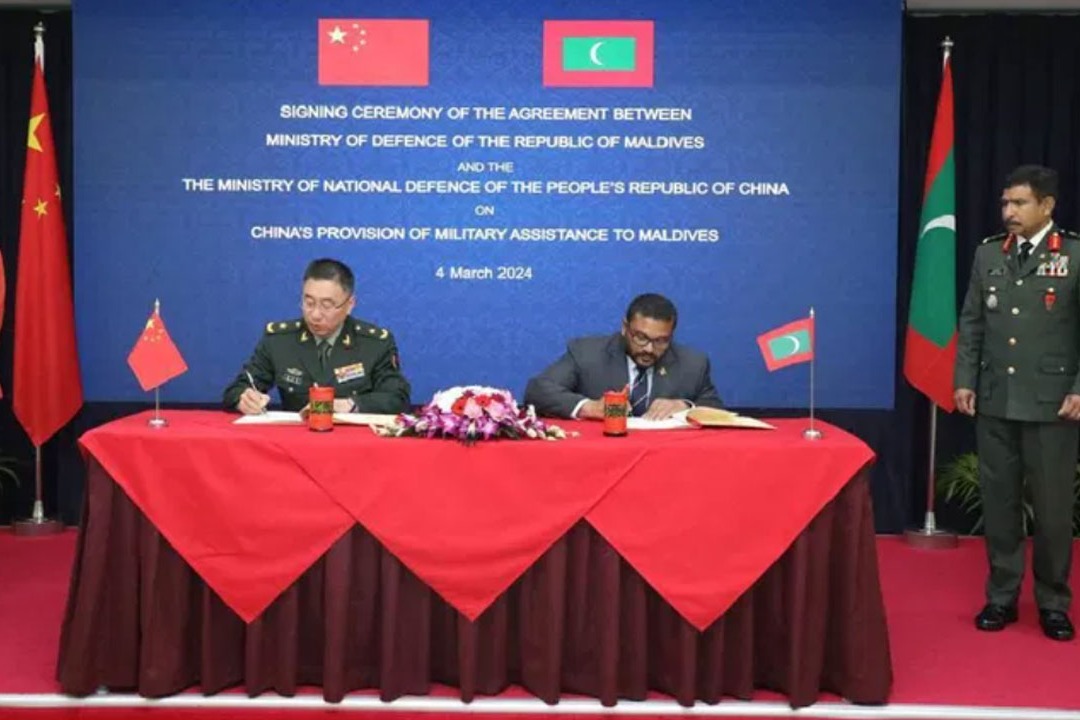 Maldives to get Free Military Assistance From China Amid Row With India