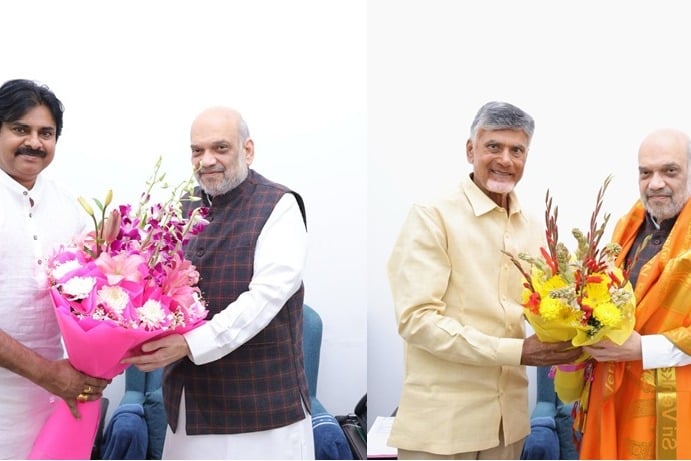 TDP-Jana Sena-BJP alliance in Andhra Pradesh finalised