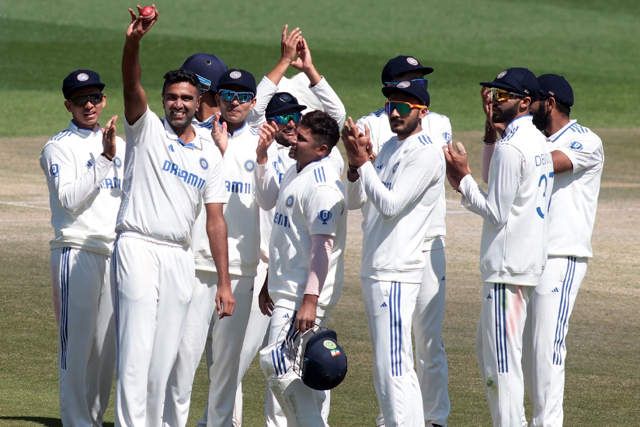 India won by an innings and 64 runs Dharamsala Test
