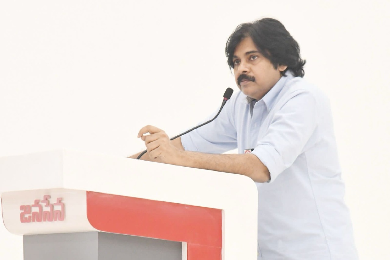 Pawan Kalyan announces Kandula Durgesh as Nidadavolu MLA candidate
